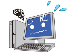 out of orderのイラスト